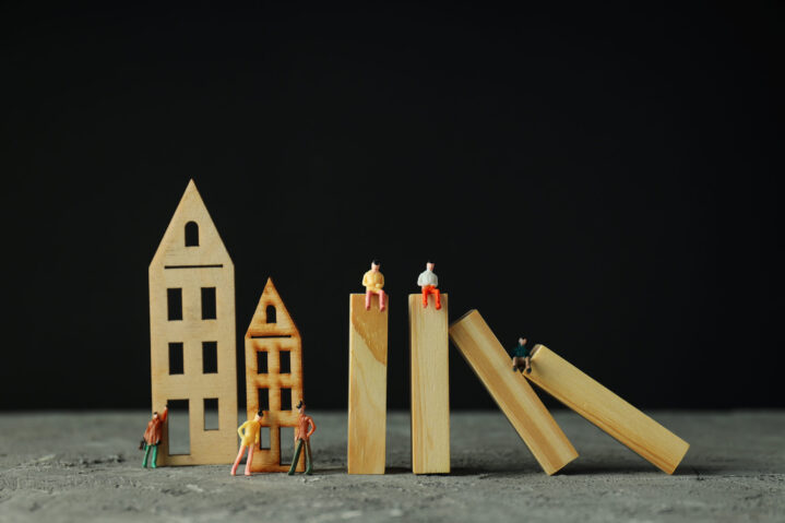 Risk protection and eliminating the risk, business and life concept